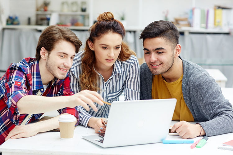 Studenten lernen