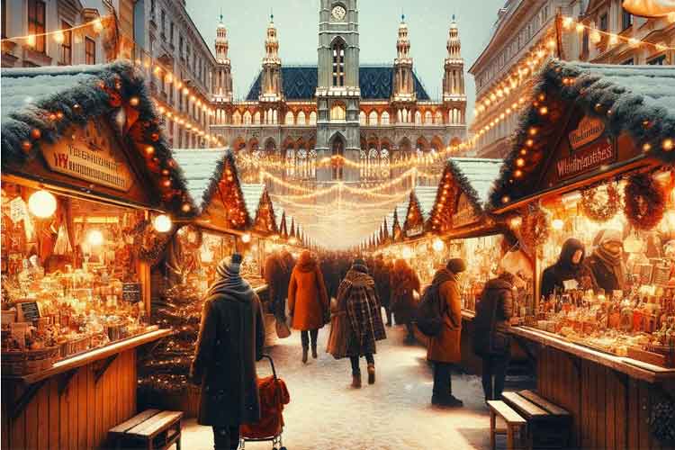 Weihnachtsmarkt in Wien