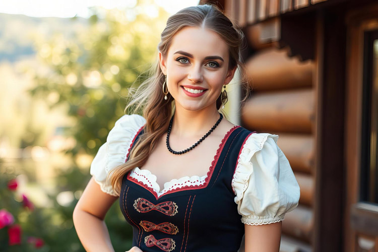 good looking in fashion tracht