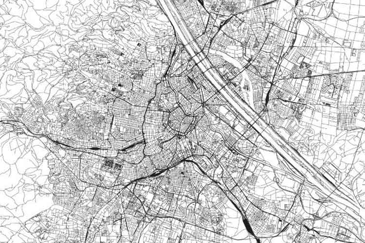 map of viennas inner districts