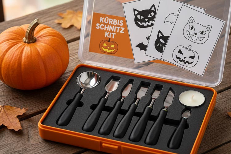kürbis schnitzen kit
