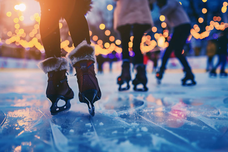 ice scating in vienna